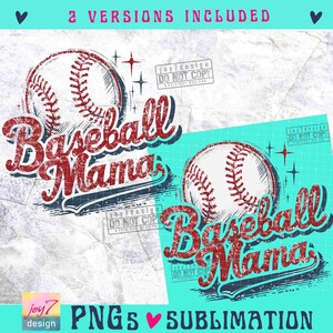 野球ママ PNG 野球ママ Png 野球シーズン Png レトロな野球シャツ ビンテージデザイン 野球の試合の日 野球昇華オリジナル 画像 2