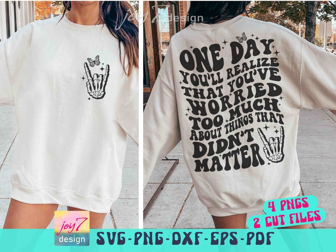 One Day SVG PNG Inspirational Png Svg, Self Worth Png Svg, Mental ...