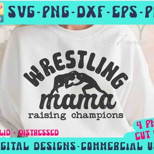 Wrestling Mama SVG PNG, Wrestling Mom Png, Wrestling Mom Shirt svg, Distressed Png, Mom life Sports Mom, Mom Squad svg, Wrestling Cut File