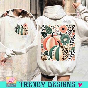 Boho Zucche Autunno PNG Zucca Leopardo Boho Maglietta Autunno PNG Stagione delle Zucche Autunnali Boho png Autunno alla moda Ringraziamento Vibrazioni Autunnali PNG ORIGINALE immagine 5