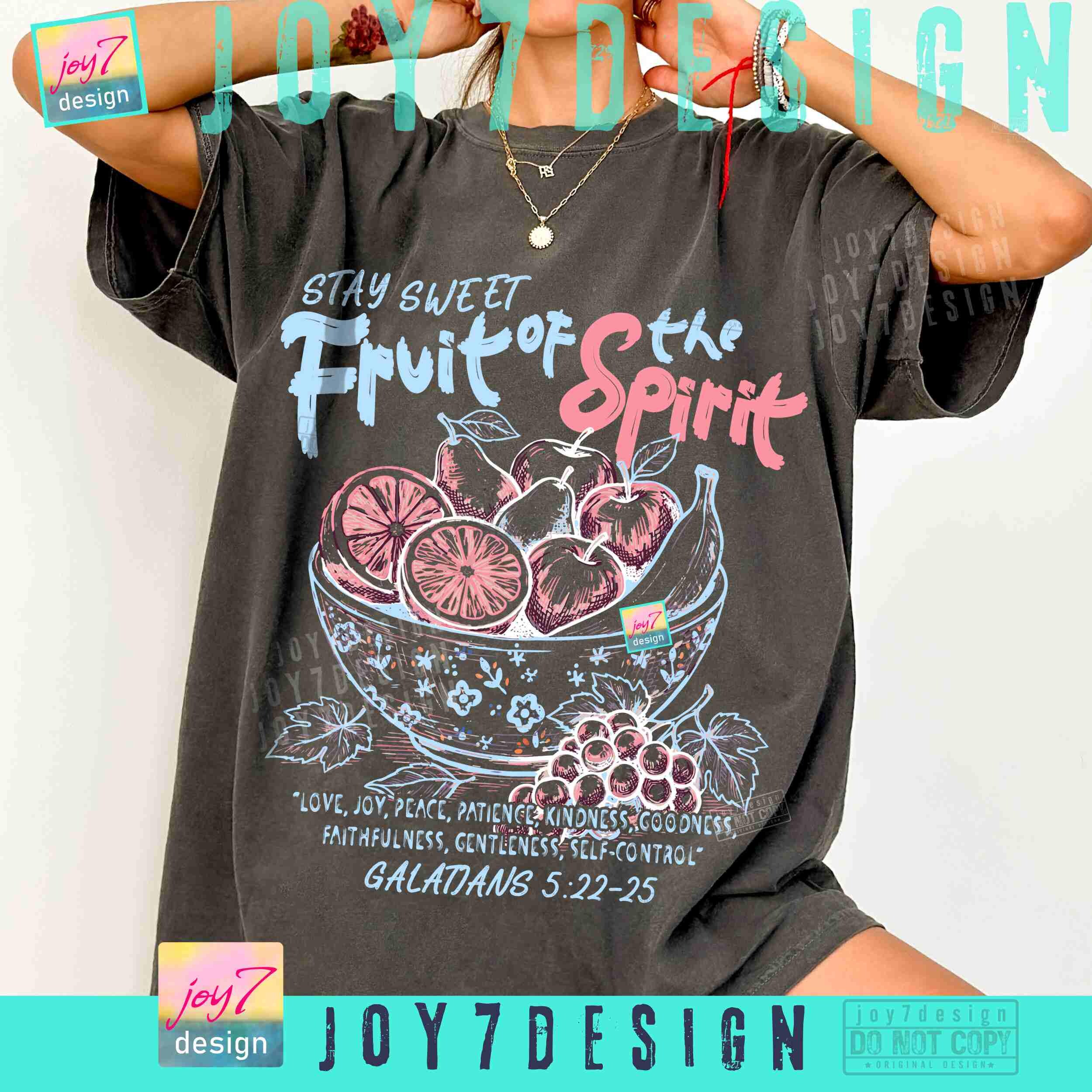 Fruit of the Spirit Bible Verse PNG Faith Based Christian Scripture ...