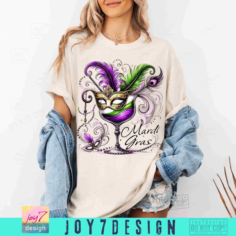 Mardi Gras-cocktail png Retro Mardi Gras-masker png carnaval shirtontwerp png trendy Mardi Gras Party Coquette Mardi Gras Festival png ORIGINEEL afbeelding 2