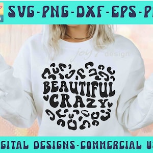 Belle folle SVG PNG, Svg fille du Sud, pays fille Svg, imprimé léopard, imprimé guépard, petite ville fille Svg, svg positif, Svg chemise ado