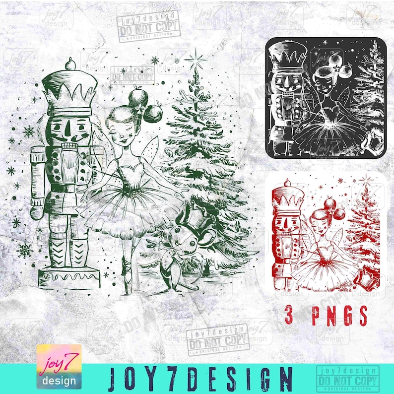 Nutcracker Ballet Christmas PNG Retro Nutcracker Fairy Christmas Ballet Christmas Png Christmas Coquette Girly Png Winter Coquette ORIGINAL image 2