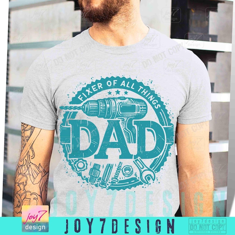 Dad Handyman Dad Fixer of All Things Funny Dad PNG DIY Dad shirt Png Dad designs Fathers Day Trendy Dad Birthday gift Png Daddy PngORIGINAL image 5