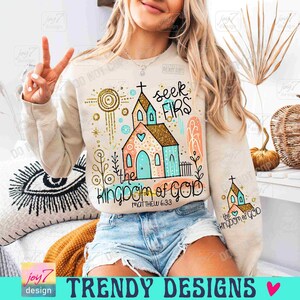 Königreich Gottes PNG Boho Christian Png Bibel Vers Matthäus 6:33 Gott Png Glaube Png Christian Boho Kirche Png ORIGINAL Bild 6