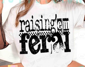 Criándolos salvajes PNG Mamá divertida PNG Camisa de mamás sarcásticas Retro a cuadros Humor de mamá salvaje PNG Niños salvajes PNG Diseño divertido de maternidad ORIGINAL