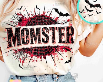 Mamá PNG Mamá divertida de Halloween PNG Mamá divertida de Halloween PNG Mamá espeluznante Camiseta divertida de Halloween para mamá PNG Halloween aterrador Vibras espeluznantes ORIGINAL