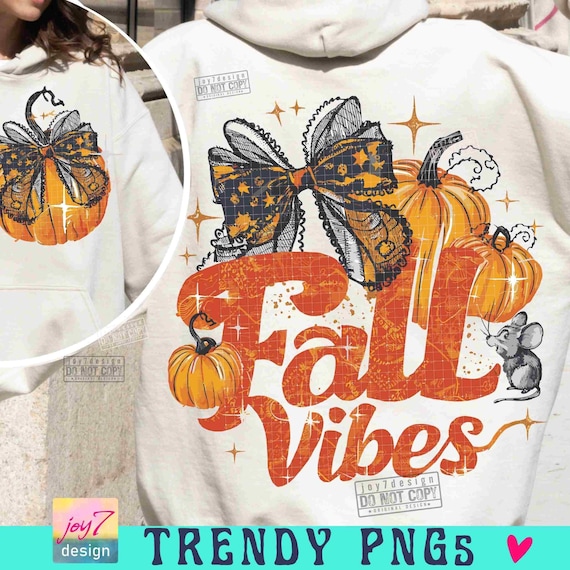 Coquette Fall vibes PNG Cute Fall Gothic Png Retro Fall Png Spooky Season Png Trendy Pumpkin Sublimation Coquette Trendy Fall Png ORIGINAL
