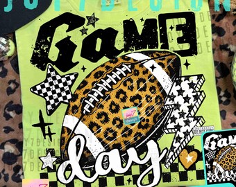 Leopard Fußball Spieltag PNG Spieltag PNG Preppy Fußball Schachbrett Png Kokette Fußballshirts Png Fußball Blitz Fußball Mama Gepard ORIGINAL
