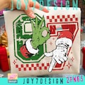 Six Seven 6 7 Christmas PNG Trendy Christmas Meme Viral Digital design Checkered Xmas Humour ORIGINAL