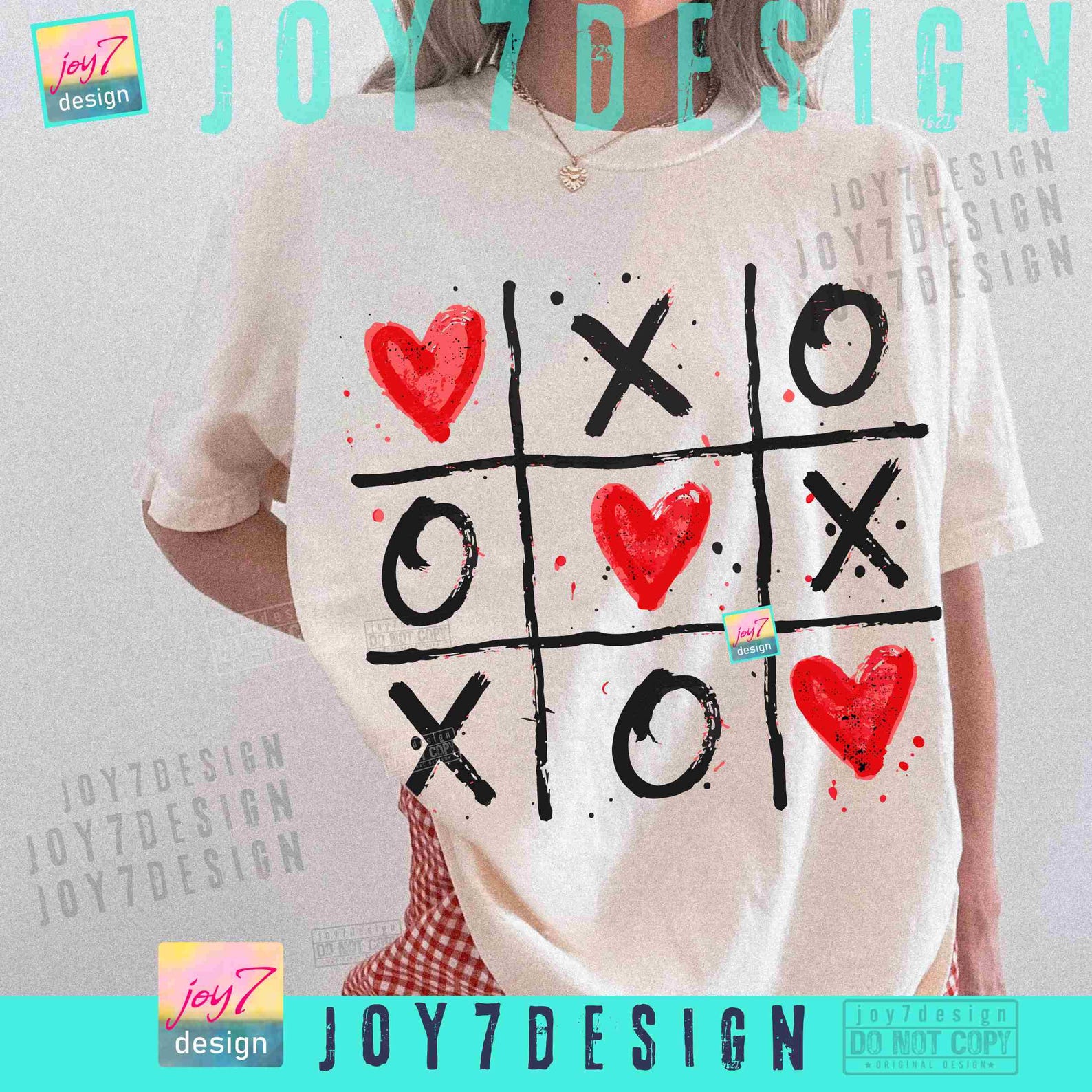 Valentine Tic Tac Toe XOXO PNG Trendy Distressed Valentines Day Game ...