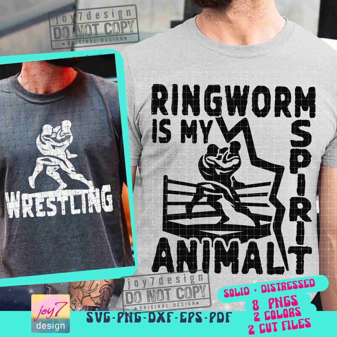 Funny Wrestling SVG PNG Wrestling Png Ringworm Wrestling Shirt Svg