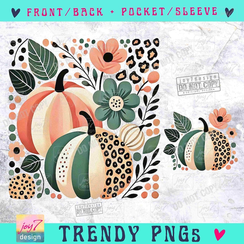 Boho Zucche Autunno PNG Zucca Leopardo Boho Maglietta Autunno PNG Stagione delle Zucche Autunnali Boho png Autunno alla moda Ringraziamento Vibrazioni Autunnali PNG ORIGINALE immagine 2