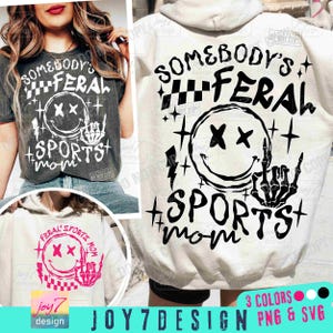 Mamá deportista divertida SVG PNG Mamá deportista Png La mamá salvaje de alguien Svg Mamá deportista divertida Png Mamá deportista Sublimación Mamá deportista Archivo de corte ORIGINAL imagen 1