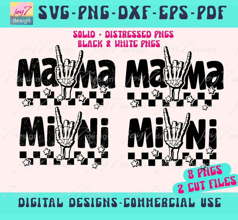 Mama mini svg cut file and Sublimation Instant download with personal and commercial use license by Joy7design
https://www.etsy.com/ie/shop/Joy7design