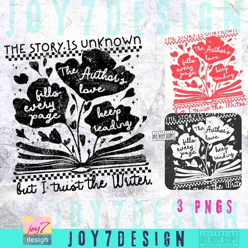 The Story Is Unknown But I Trust The Writer PNG Retro Christian Faith Religious Png Fopral Bible verse Png Jesus Prayer Checker Png ORIGINAL image 2