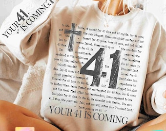 Your 41 Is Coming PNG Bible Verse Png Jesus Png Faith Png Scripture Png Christian Png Cross svg Love Jesus Png Christian Easter Png ORIGINAL