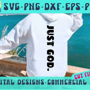 Gerechter Gott SVG PNG, Gott svg, christliches Design für religiöses Shirt svg, religiöses Ostersvg, Kind Gottes svg, Glaube svg, Gott hat mich, würdiges svg