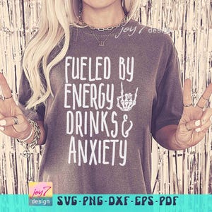 Anxiety iced coffee Svg cut file Svg Mugs, Tote bags, stickers, shirts, hats and much more by Joy7design https://www.etsy.com/ie/shop/Joy7design