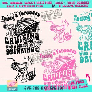 Funny Cruising Drinking SVG PNG Cruise Png Summer travel Png Cruise shirt Svg Cruising Svg Summer Svg CutFiles Cruising Sublimation ORIGINAL image 2