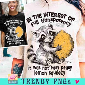 Lemon Squeezy Zabawny Sarkastyczny Szop PNG Sarkastyczny Retro Png W Interesie Pełnej Przezroczystości To Nie Było Łatwo Peasy Lemon Squeezy ORYGINALNY