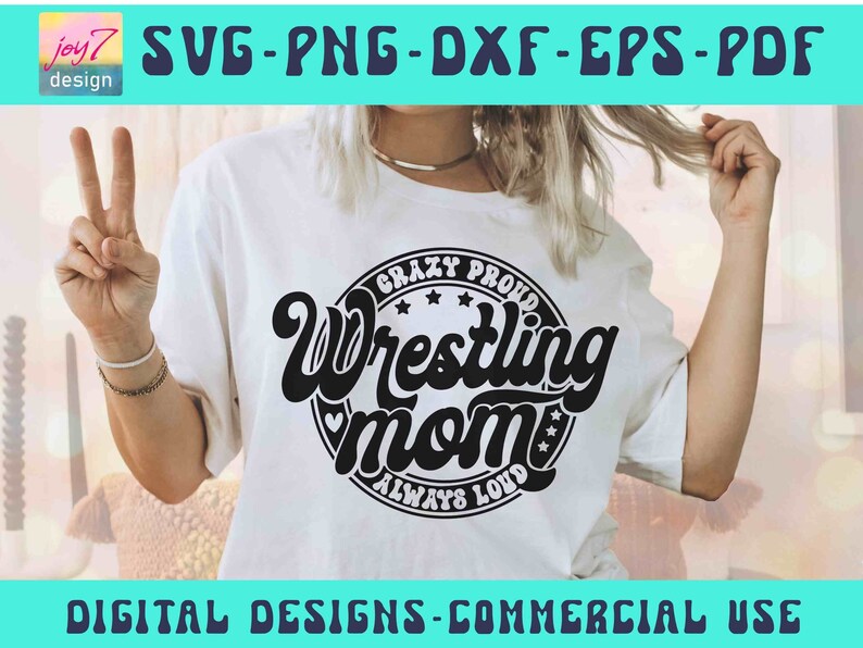 Wrestling Mom SVG PNG Wrestling Svg Wrestling Mom Shirt Svg Etsy