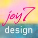 Joy7design store logo