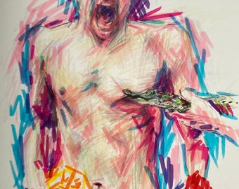johnny knoxville limited to 100 prints