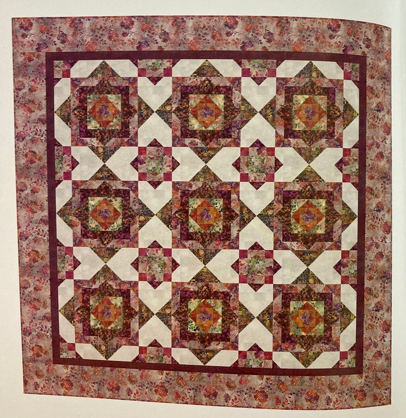 Jason Yenter Halcyon Quilt Kit Rose Kingdom Etsy