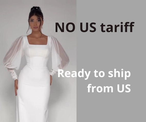 Detachable Tulle Wedding Sleeves: Off-White Bridal Bishop Sleeves