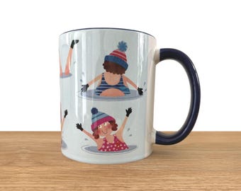 Wild Swimmer Ceramic Mug