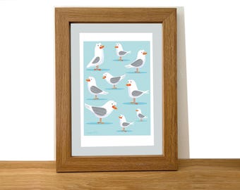 Seagull Art Print