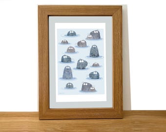 Seal Art Print