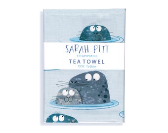 Seal Tea Towel