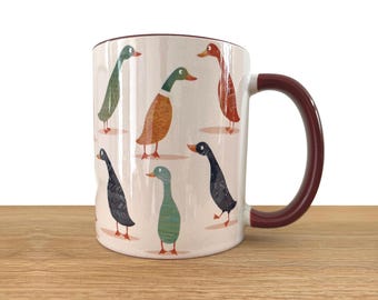 Runner Duck Ceramic Mug