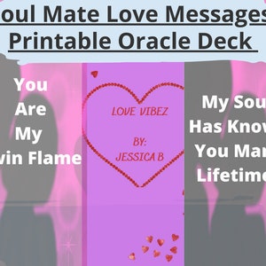 Messages From Person / Printable Tarot Cards/Tarot Card Deck/ Digital Tarot Card/ Love Tarot Message/ Oracle Deck/ Digital Download