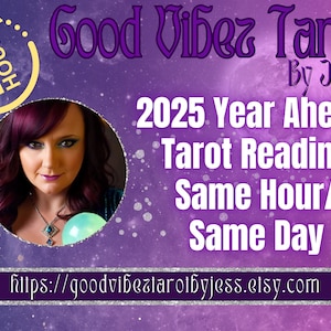 Lectura de tarot para el año 2025 / Lectura de tarot el mismo día / Lectura psíquica a la misma hora / Lectura psíquica rápida / Predicciones a 12 meses / Lectura psíquica del amor