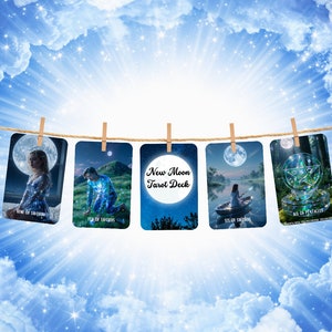 Digital Download | Printable Oracle Deck | Higher-self Message Cards ...