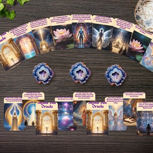 Digital Download | Printable Oracle Deck | Higher-self Message Cards ...