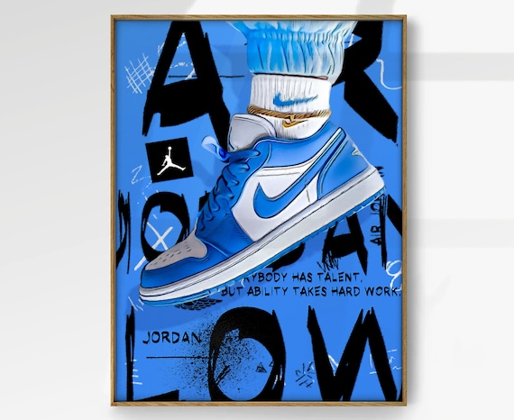 Wall Art Print Sneaker Hypebeast | Gifts & Merchandise | Abposters.com