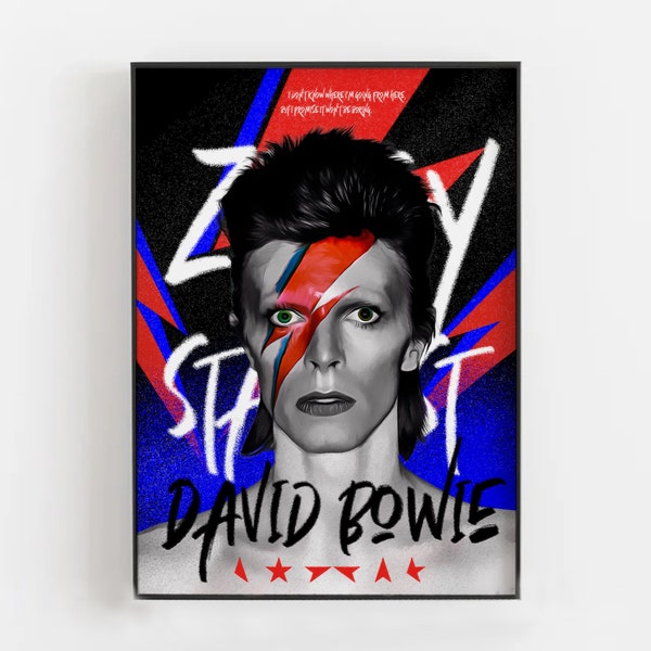 David Bowie Poster - Etsy