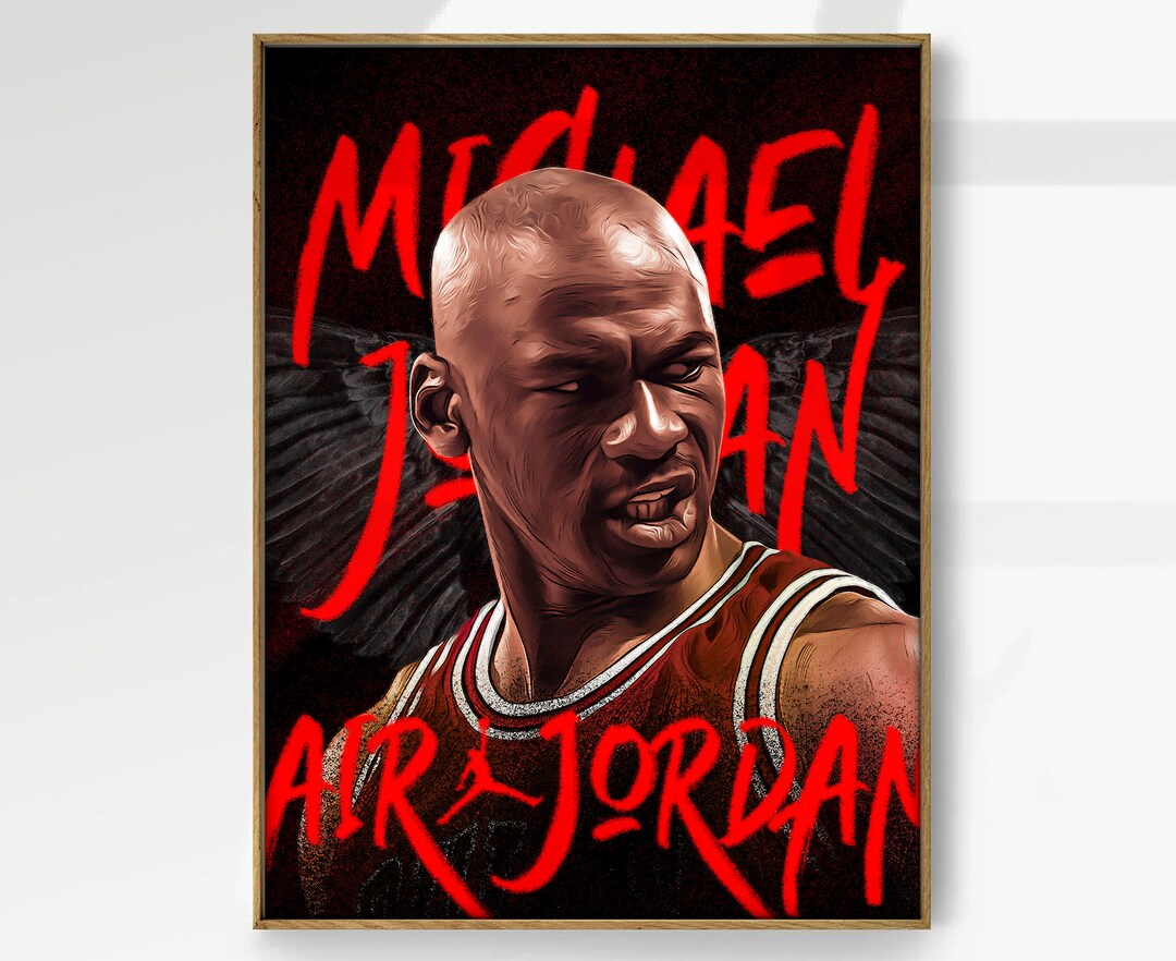 michael jordan autographed poster