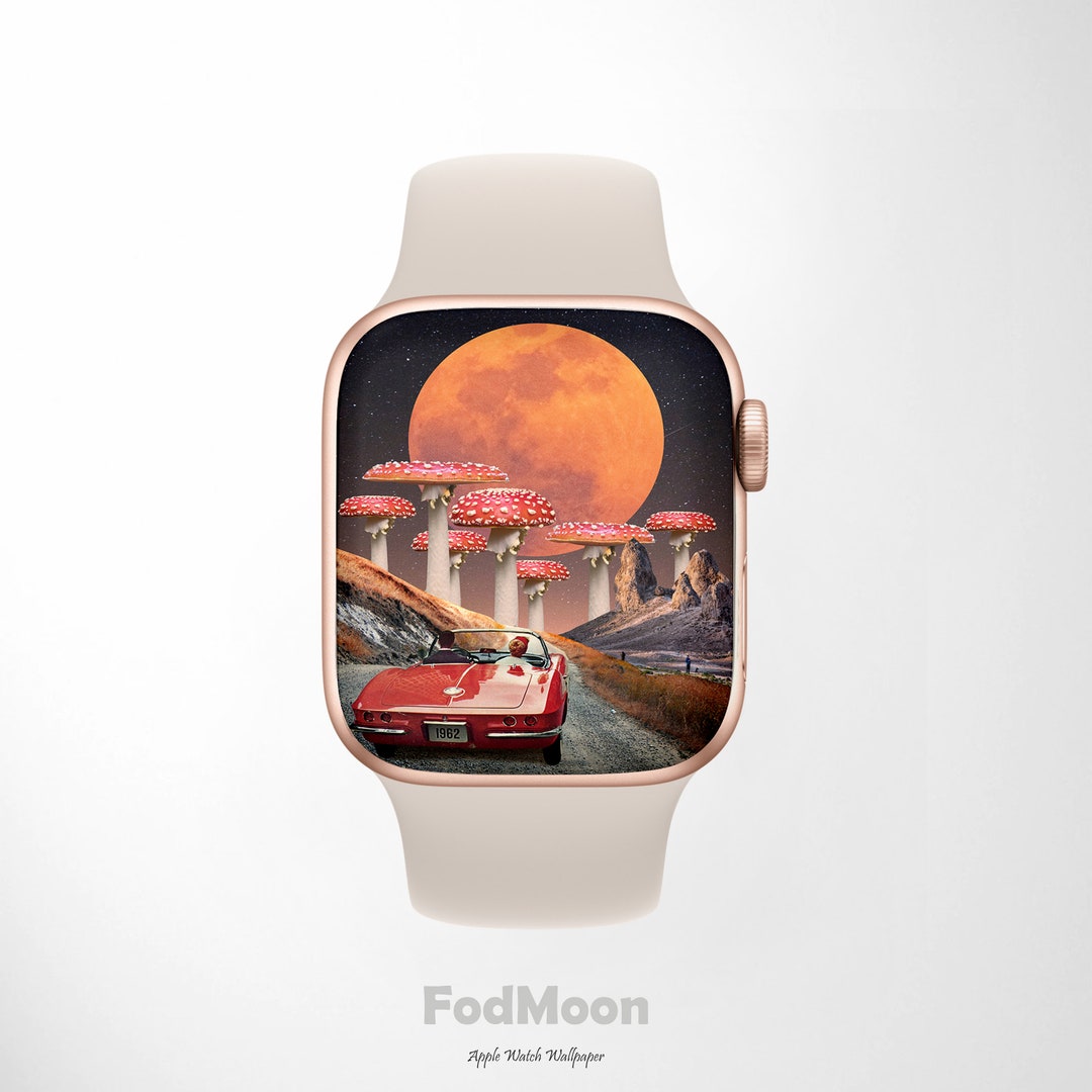 Collage Art Wallpaper for Apple Watch Apple Watch Face Watch Etsy