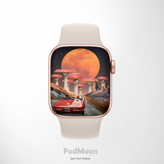 Collage Art Wallpaper for Apple Watch Apple Watch Face Watch Etsy