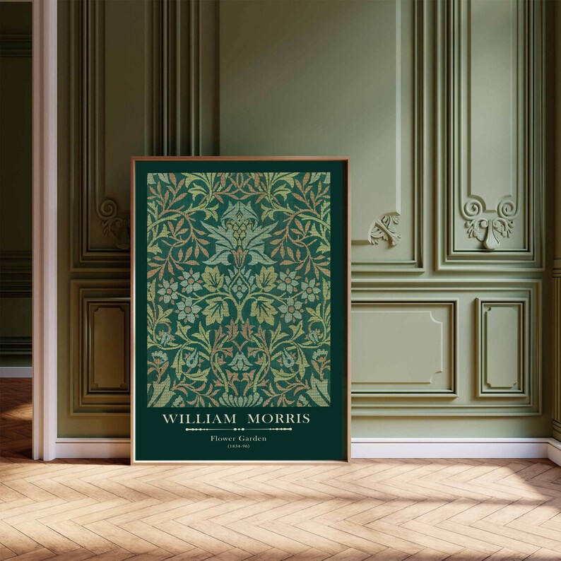 William Morris Printable Wall Art Set, Morris Print Set of 6, Art ...