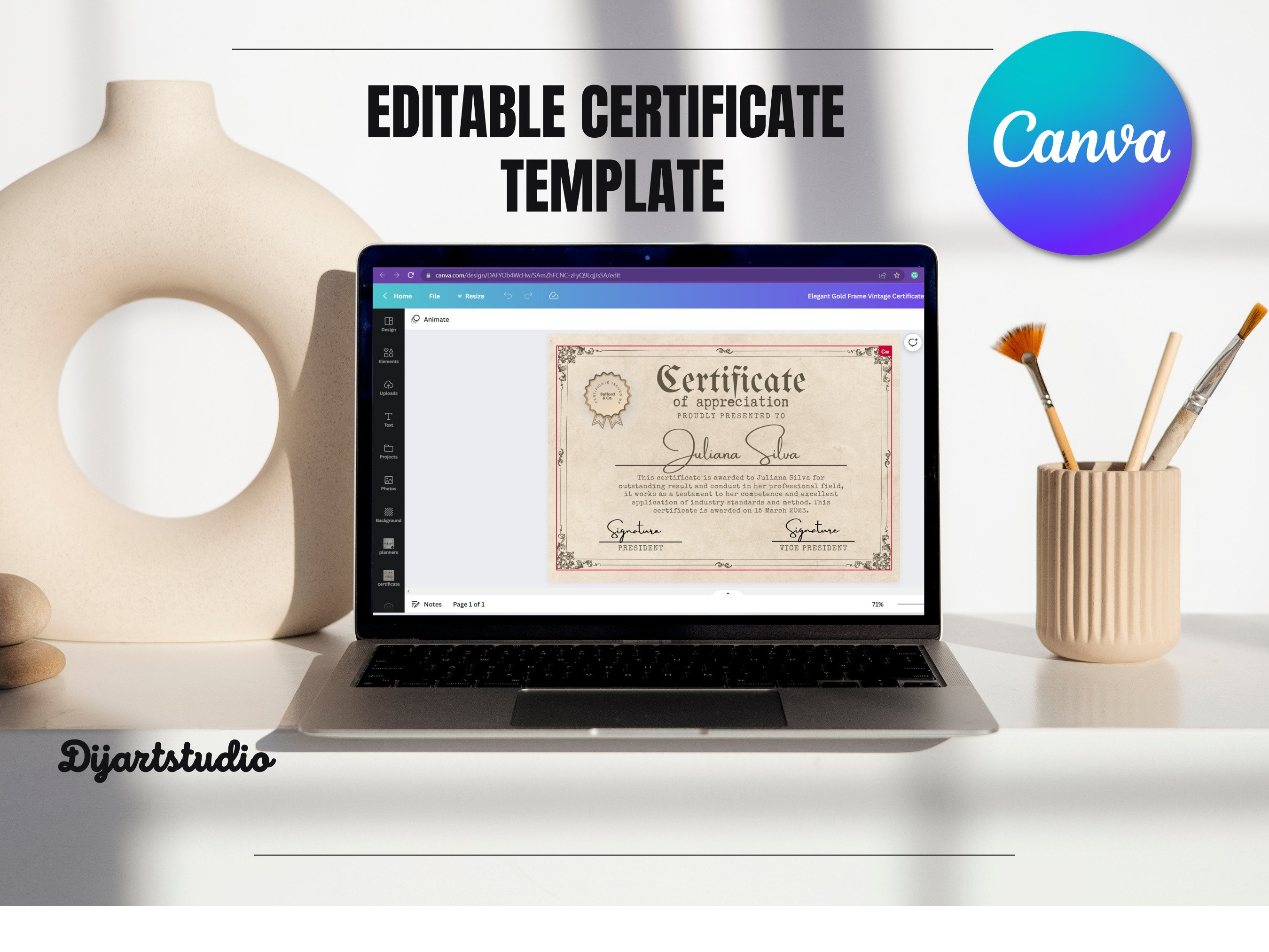 Printable Certificate Template Editable Certificate Of Appreciation Printable Certificate Template Editable Certificate Of Appreciation