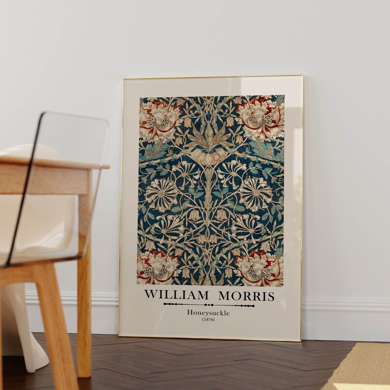 William Morris Printable Wall Art Set, Morris Print Set of 6, Art ...