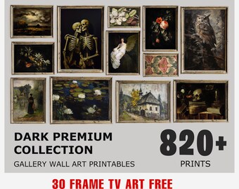 Halloween Mega Bundle: 700+ Spooky Gothic Prints (Digital Download)
