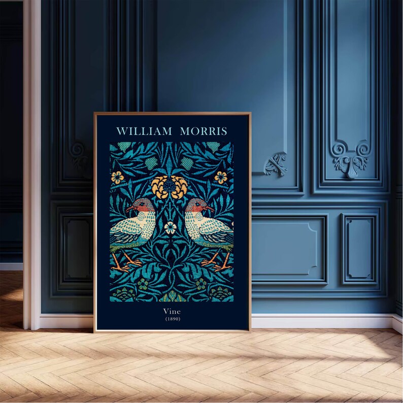 William Morris Printable Wall Art Set, Morris Print Set of 6, Art ...